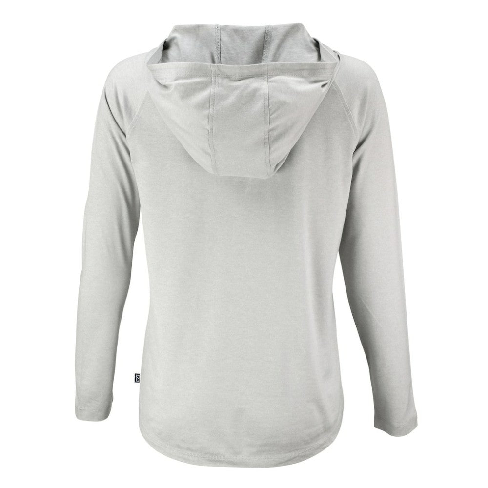 Los Angeles Dodgers Cutter & Buck Women's Coastline Epic Comfort Eco Recycled Raglan Long Sleeve Hoodie T-Shirt Sale