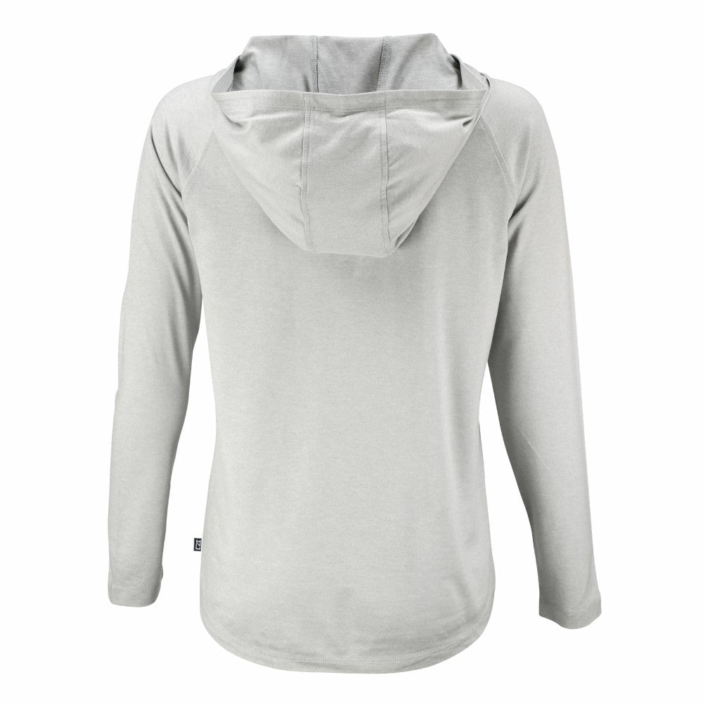 Minnesota Twins Cutter & Buck Women's Coastline Epic Comfort Eco Recycled Raglan Long Sleeve Hoodie T-Shirt Outlet
