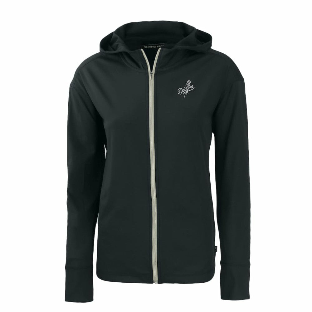 Los Angeles Dodgers Cutter & Buck Women's Daybreak Eco Recycled Full-Zip Hoodie for sale