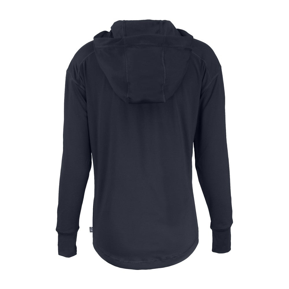New York Mets Cutter & Buck Women's Daybreak Eco Recycled Half-Zip Hoodie Online