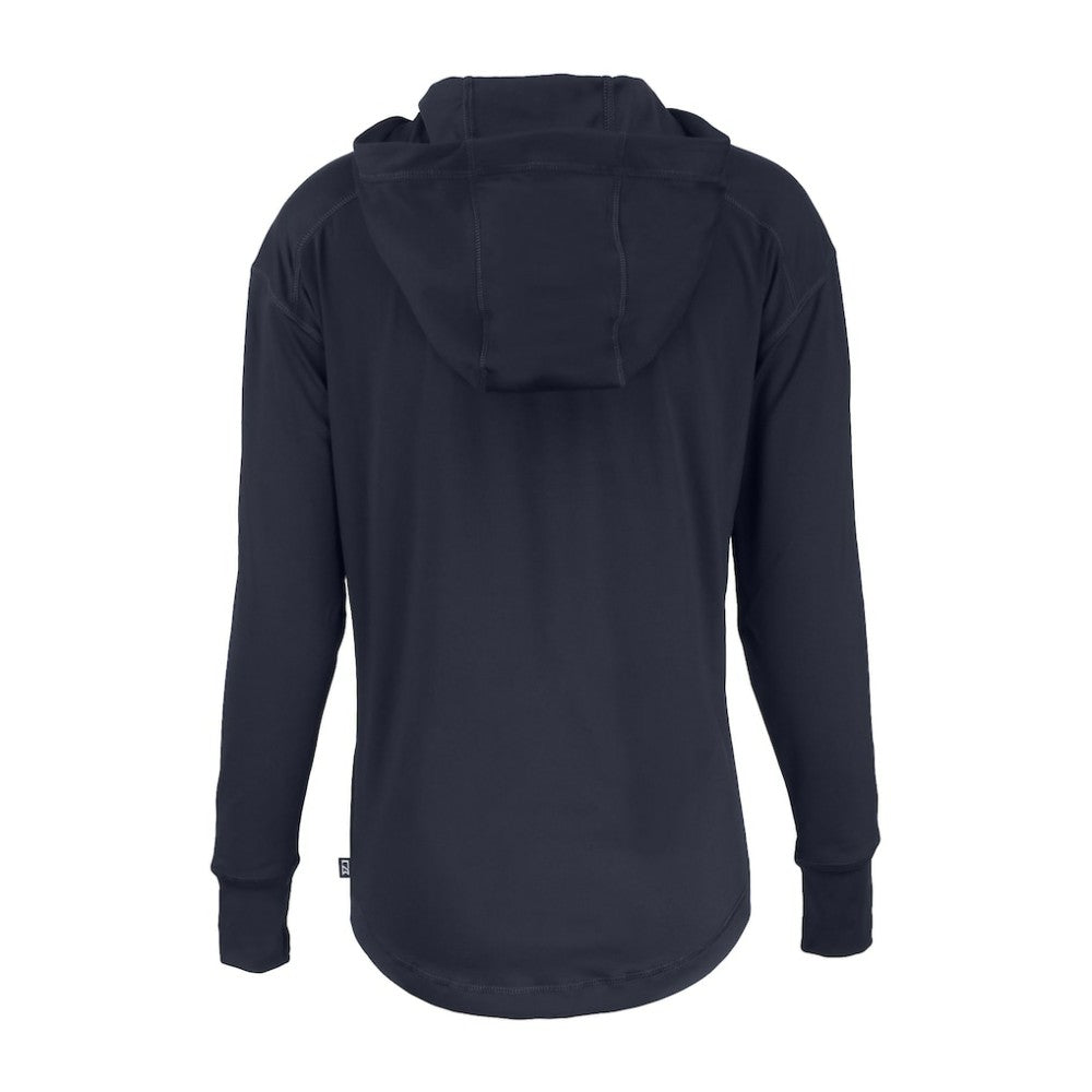 Detroit Tigers Cutter & Buck Women's Daybreak Eco Recycled Half-Zip Hoodie Sale