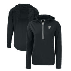 Baltimore Orioles Cutter & Buck Women's Daybreak Eco Recycled Half-Zip Hoodie Outlet