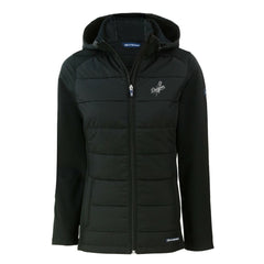 Los Angeles Dodgers Cutter & Buck Women's Evoke Hybrid Eco Softshell Recycled Full-Zip Hooded Jacket Near Me
