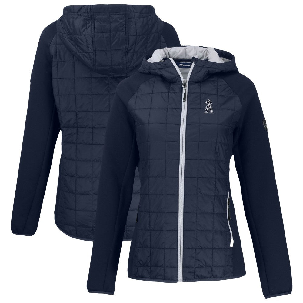 Los Angeles Angels Cutter & Buck Women's Rainier Primaloft Eco Full-Zip Hybrid Jacket Sale