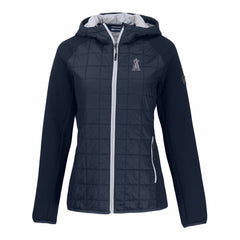 Los Angeles Angels Cutter & Buck Women's Rainier Primaloft Eco Full-Zip Hybrid Jacket Sale