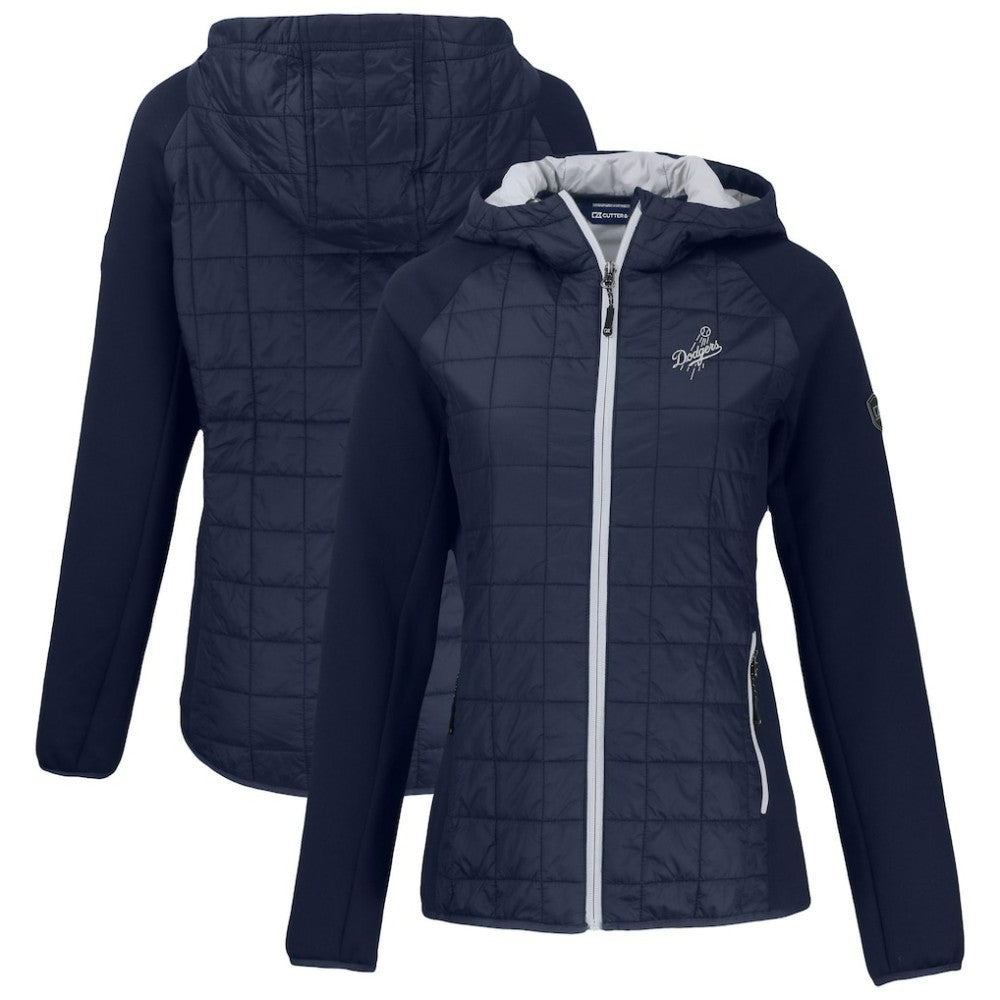 Los Angeles Dodgers Cutter & Buck Women's Rainier Primaloft Eco Full-Zip Hybrid Jacket Sale