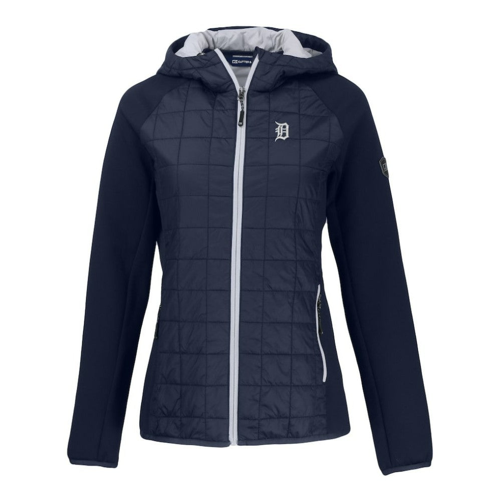Detroit Tigers Cutter & Buck Women's Rainier Primaloft Eco Full-Zip Hybrid Jacket Near Me