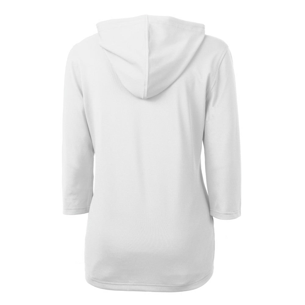 Detroit Tigers Cutter & Buck Women's Virtue Eco Pique Half-Zip 3/4 Sleeve Pullover Hoodie Sale