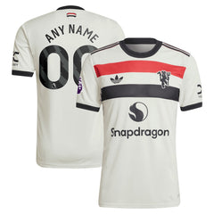 Adidas - Manchester United Originals 2024/25 Third Custom Jersey - Cream