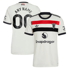 Adidas - Manchester United Originals 2024/25 Third Custom Replica Jersey - Cream