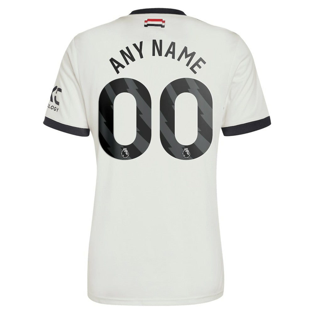 Adidas - Manchester United Originals 2024/25 Third Custom Replica Jersey - Cream