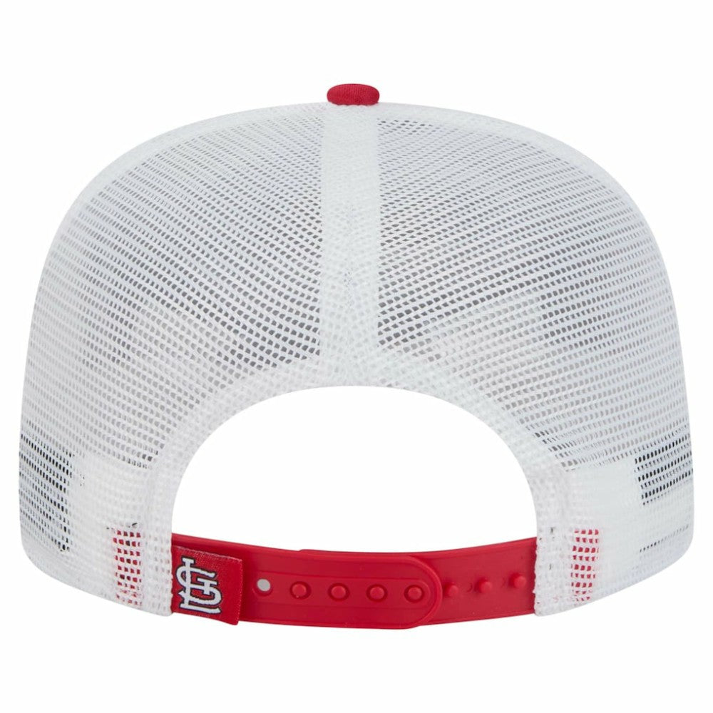 St. Louis Cardinals New Era 9FIFTY A-Frame Trucker Snapback Hat Outlet
