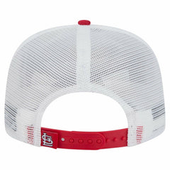 St. Louis Cardinals New Era 9FIFTY A-Frame Trucker Snapback Hat Outlet