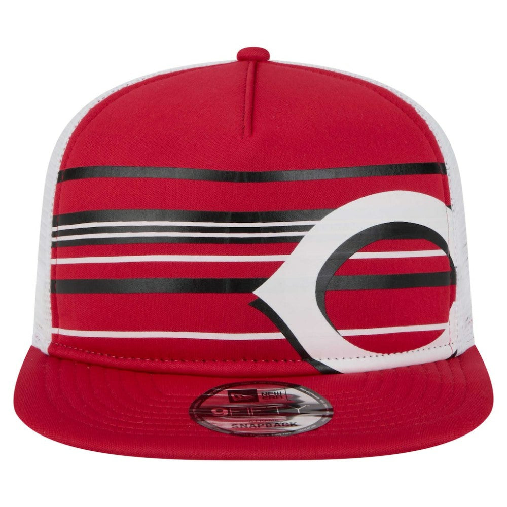 Cincinnati Reds New Era 9FIFTY A-Frame Trucker Snapback Hat for sale