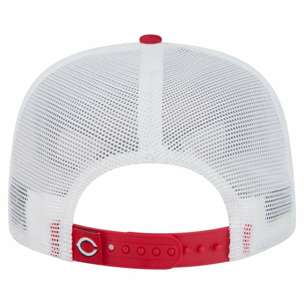 Cincinnati Reds New Era 9FIFTY A-Frame Trucker Snapback Hat for sale