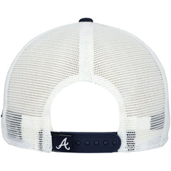 Atlanta Braves New Era A-Frame Trucker 9FIFTY Snapback Hat Discount