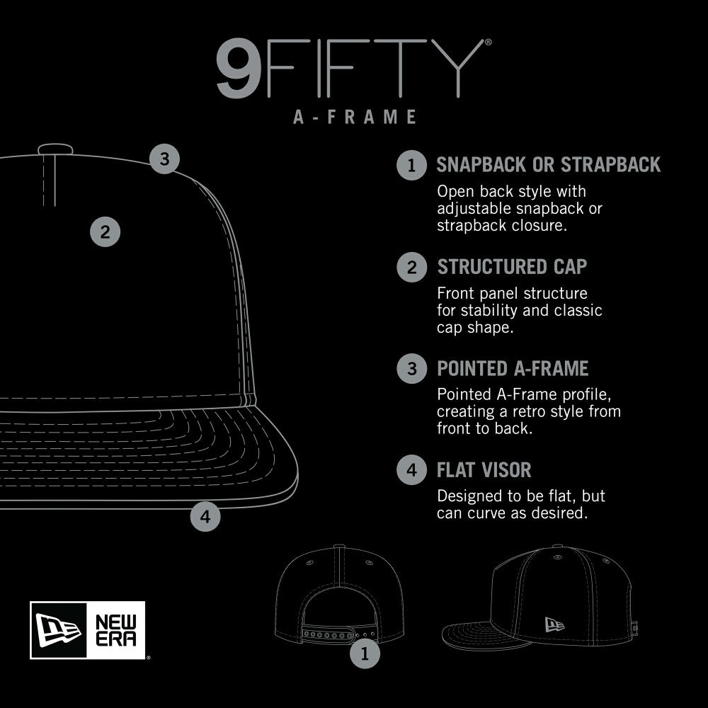 Los Angeles Angels New Era 9FIFTY A-Frame Trucker Snapback Hat Discount