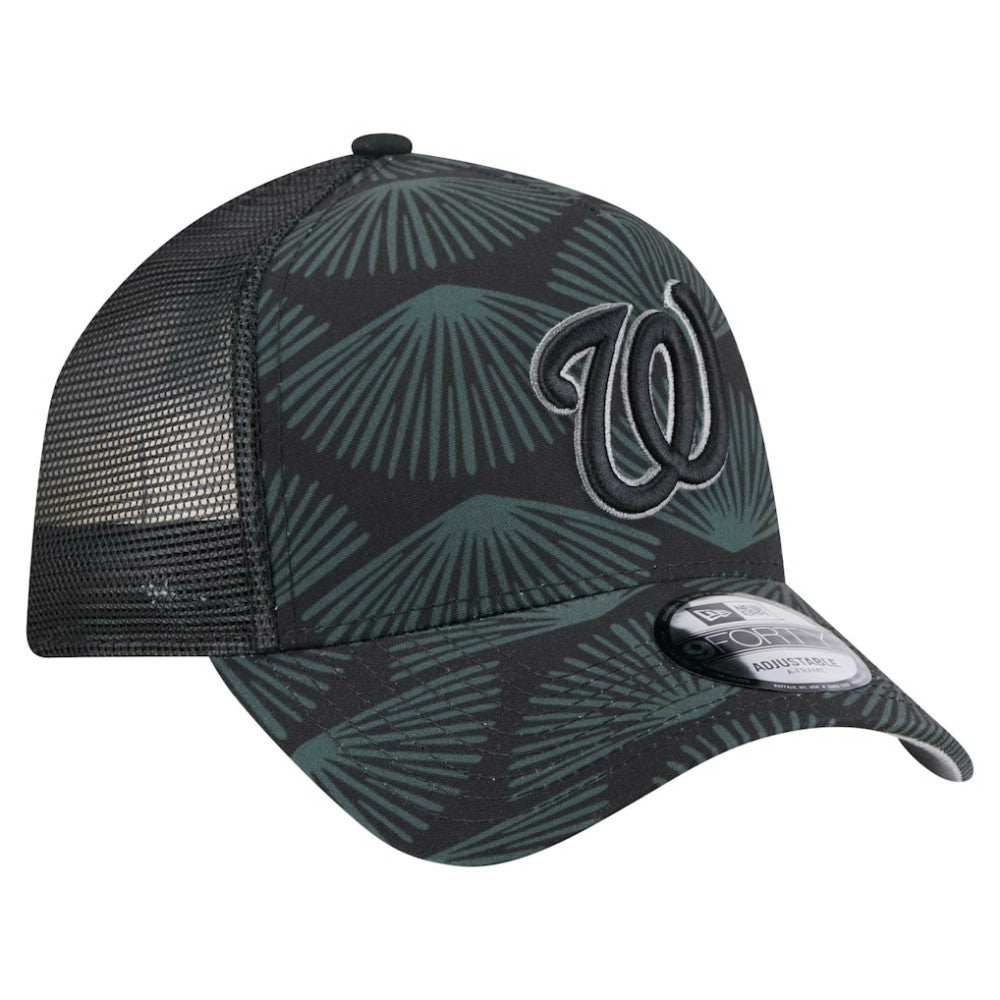 Washington Nationals New Era 9FORTY A-Frame Trucker Adjustable Hat Near Me