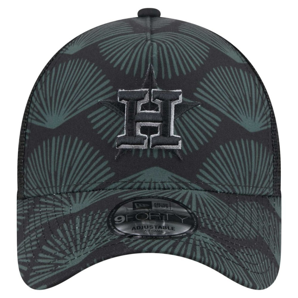 Houston Astros New Era 9FORTY A-Frame Trucker Adjustable Hat Discount