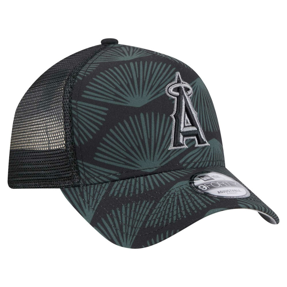 Los Angeles Angels New Era 9FORTY A-Frame Trucker Adjustable Hat Online