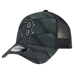 Boston Red Sox New Era 9FORTY A-Frame Trucker Adjustable Hat for sale