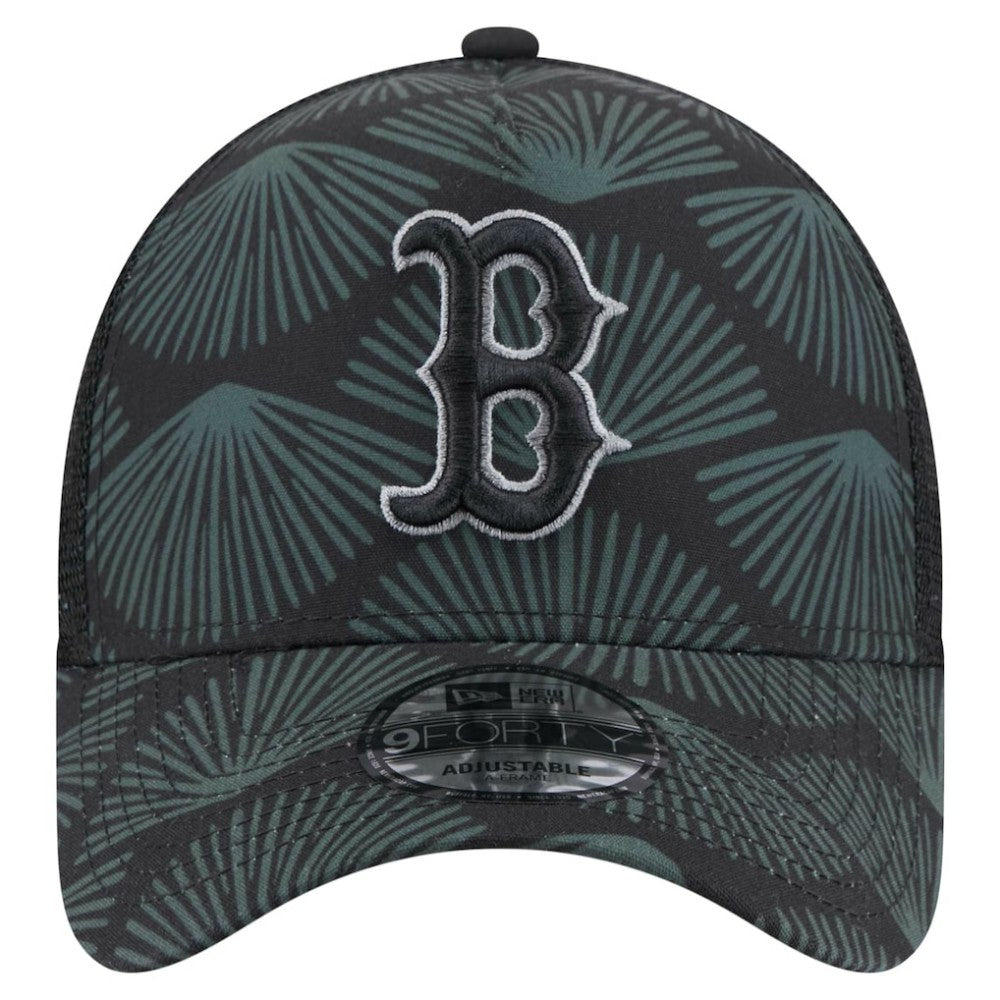 Boston Red Sox New Era 9FORTY A-Frame Trucker Adjustable Hat for sale
