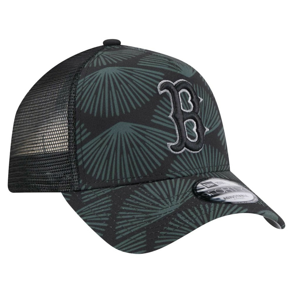 Boston Red Sox New Era 9FORTY A-Frame Trucker Adjustable Hat for sale