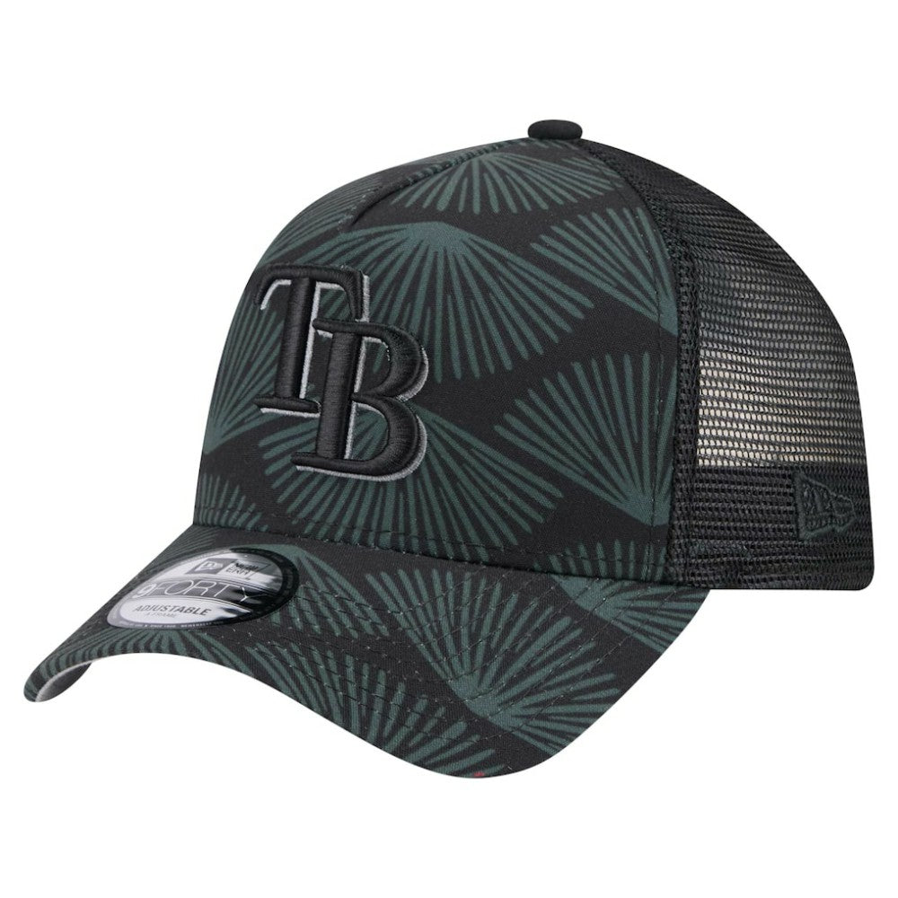 Tampa Bay Rays New Era 9FORTY A-Frame Trucker Adjustable Hat Online