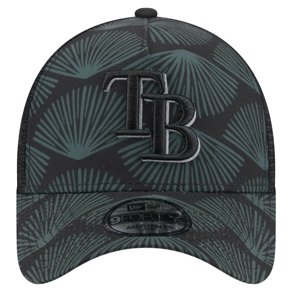 Tampa Bay Rays New Era 9FORTY A-Frame Trucker Adjustable Hat Online
