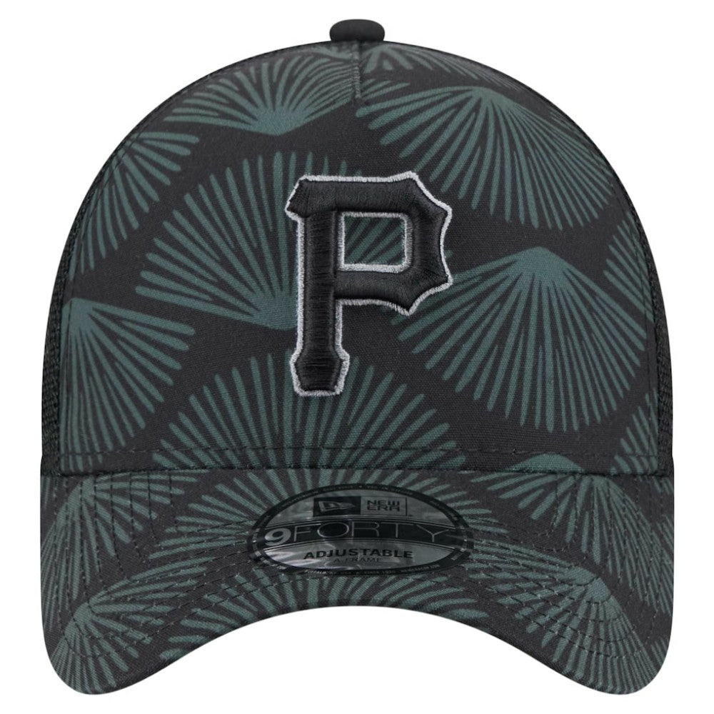 Pittsburgh Pirates New Era 9FORTY A-Frame Trucker Adjustable Hat Discount