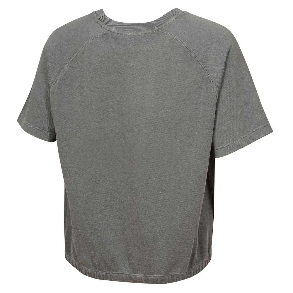 Dallas Cowboys Women's Mineral Wash Short Sleeve Top - Gray - NFL
