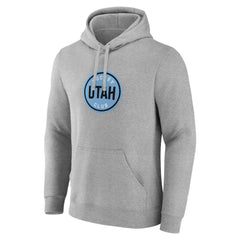 Utah Mammoth Fanatics Draft Logo Pullover Hoodie - Steel | Fanatics Clearance