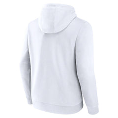 Utah Mammoth Fanatics Draft Logo Pullover Hoodie - White | Fanatics Lifestyle
