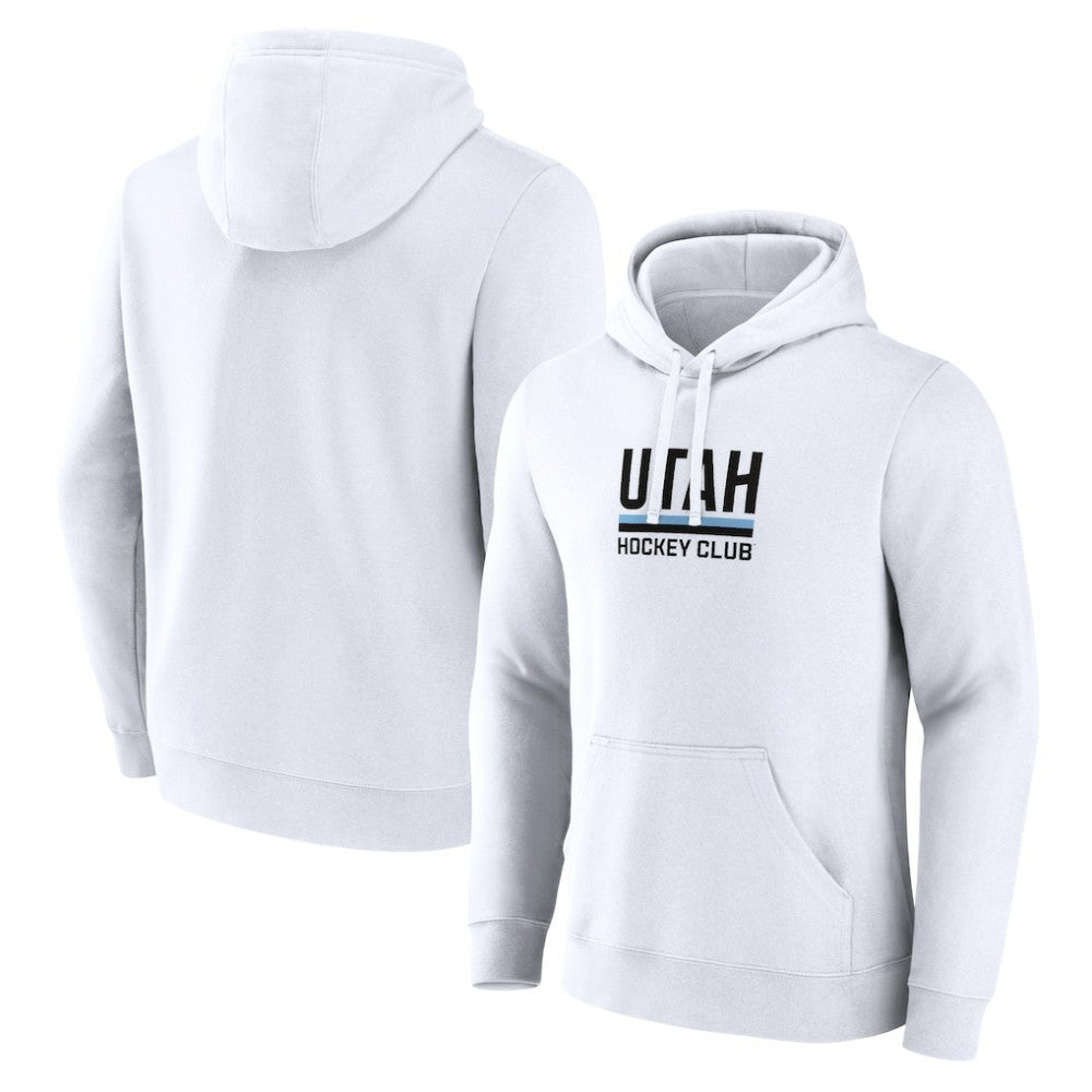 Utah Mammoth Fanatics Secondary Logo Pullover Hoodie - White | Fanatics discount