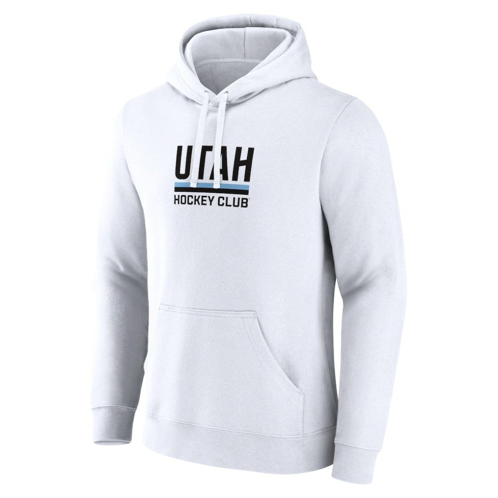 Utah Mammoth Fanatics Secondary Logo Pullover Hoodie - White | Fanatics discount