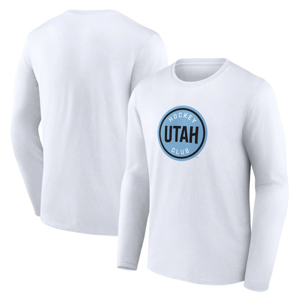 Utah Mammoth Fanatics Draft Logo Long Sleeve T-Shirt - White | Fanatics near me