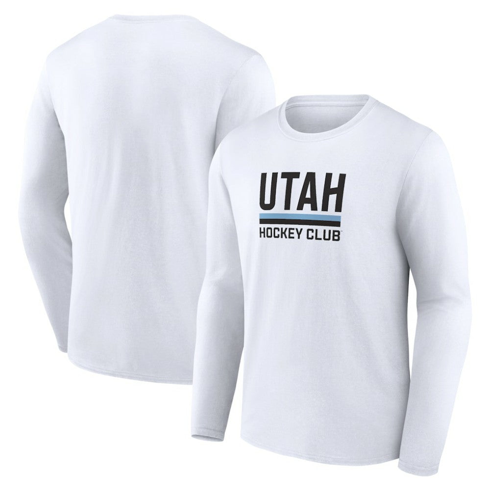 Utah Mammoth Fanatics Secondary Logo Long Sleeve T-Shirt - White | Fanatics near me