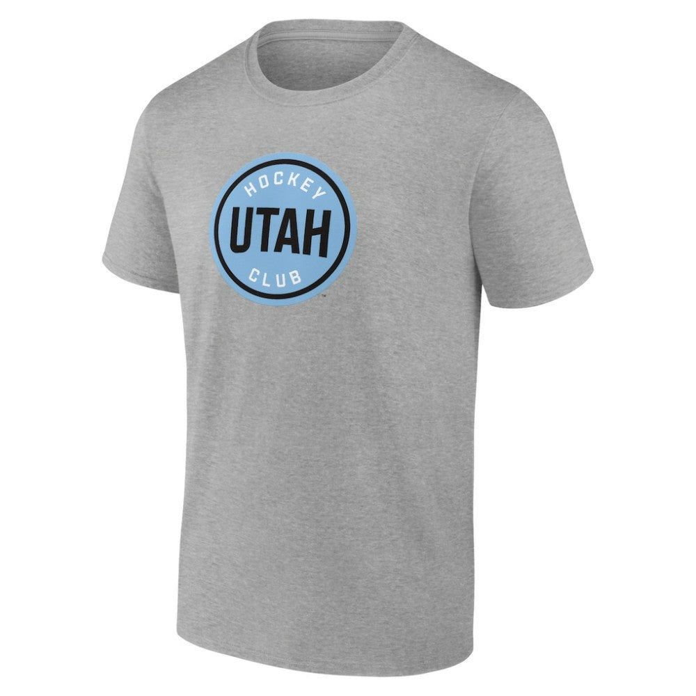 Utah Mammoth Fanatics Draft Logo T-Shirt - Heather Gray | Fanatics online