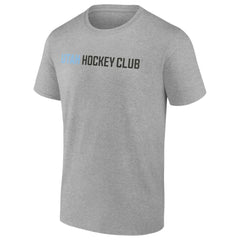 Utah Mammoth Fanatics Wordmark Logo T-Shirt - Heather Gray | Fanatics Lifestyle