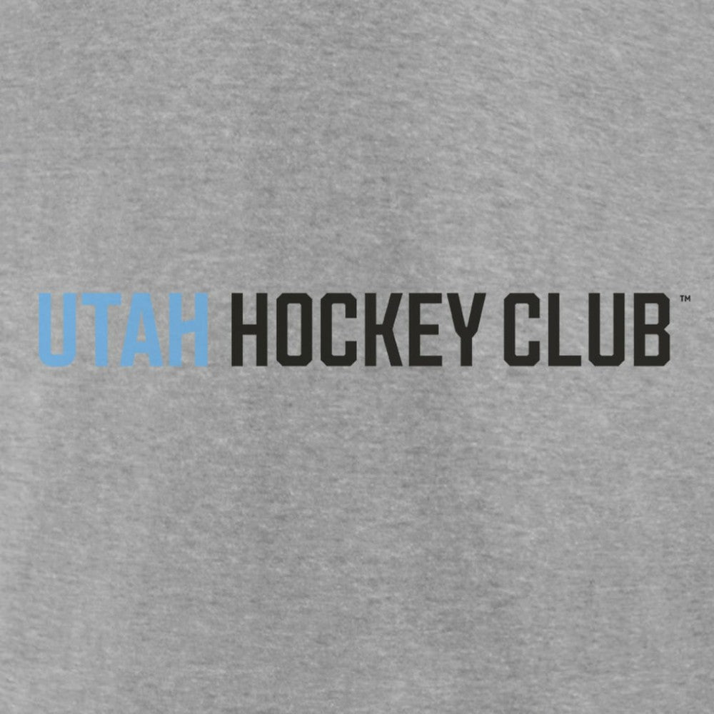 Utah Mammoth Fanatics Wordmark Logo T-Shirt - Heather Gray | Fanatics Lifestyle