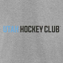 Utah Mammoth Fanatics Wordmark Logo T-Shirt - Heather Gray | Fanatics Lifestyle