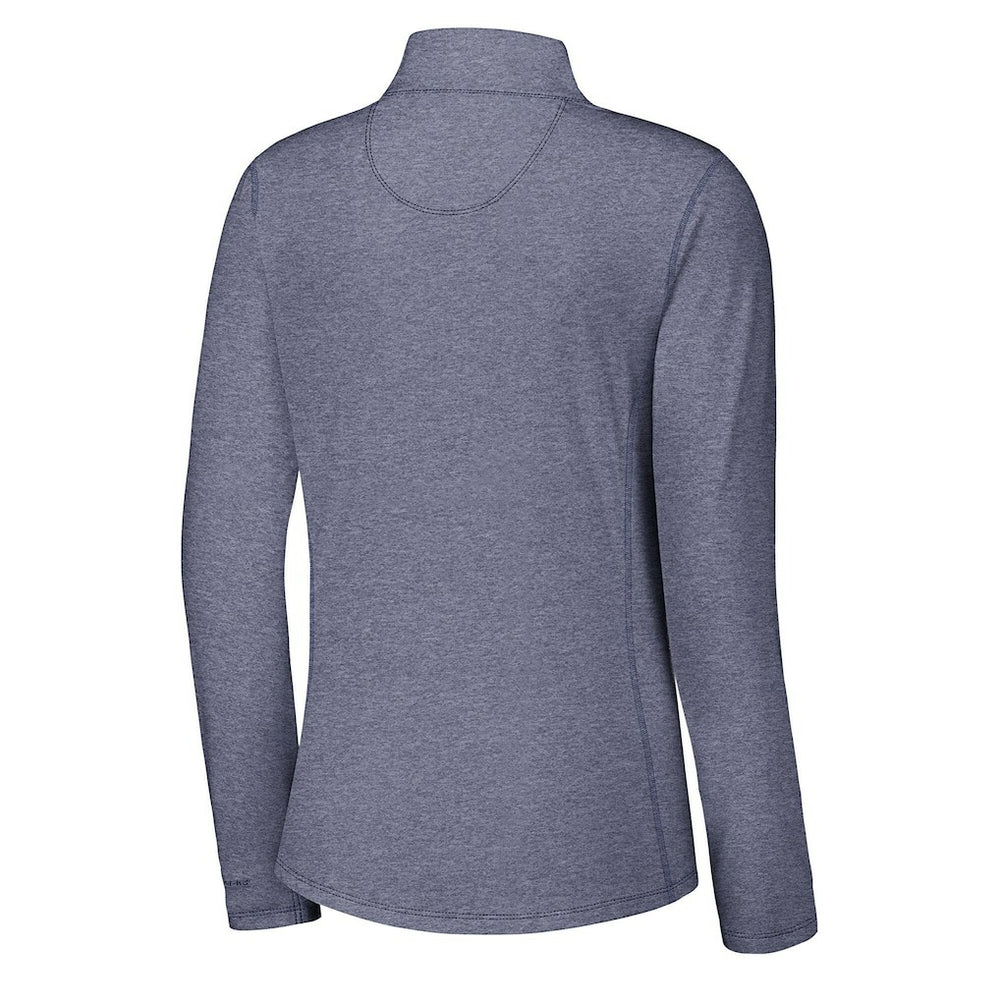 Seattle Seahawks Women's Sport Playa Vista IslandZone Quarter-Zip Jacket - Navy - Tommy Bahama