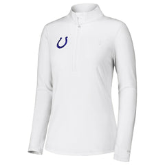 Indianapolis Colts Women's Sport Playa Vista IslandZone Quarter-Zip Jacket - White - Tommy Bahama