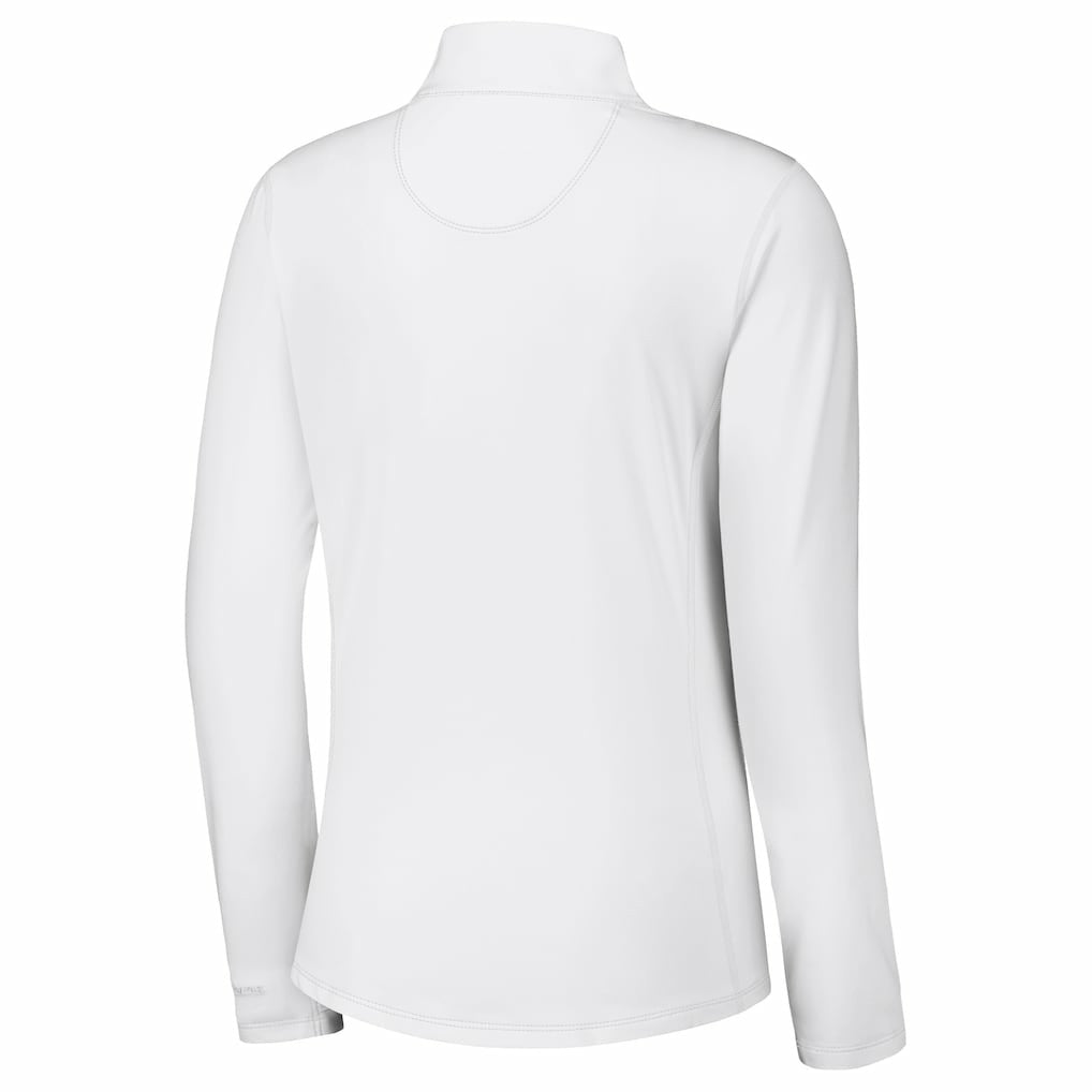 Indianapolis Colts Women's Sport Playa Vista IslandZone Quarter-Zip Jacket - White - Tommy Bahama
