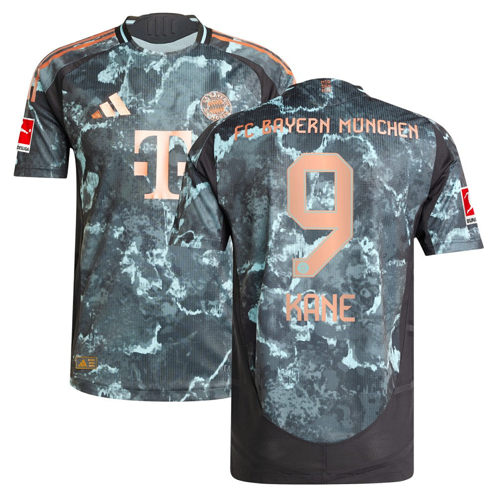 Adidas - Harry Kane Bayern Munich 2024/25 Away Player Jersey - Black