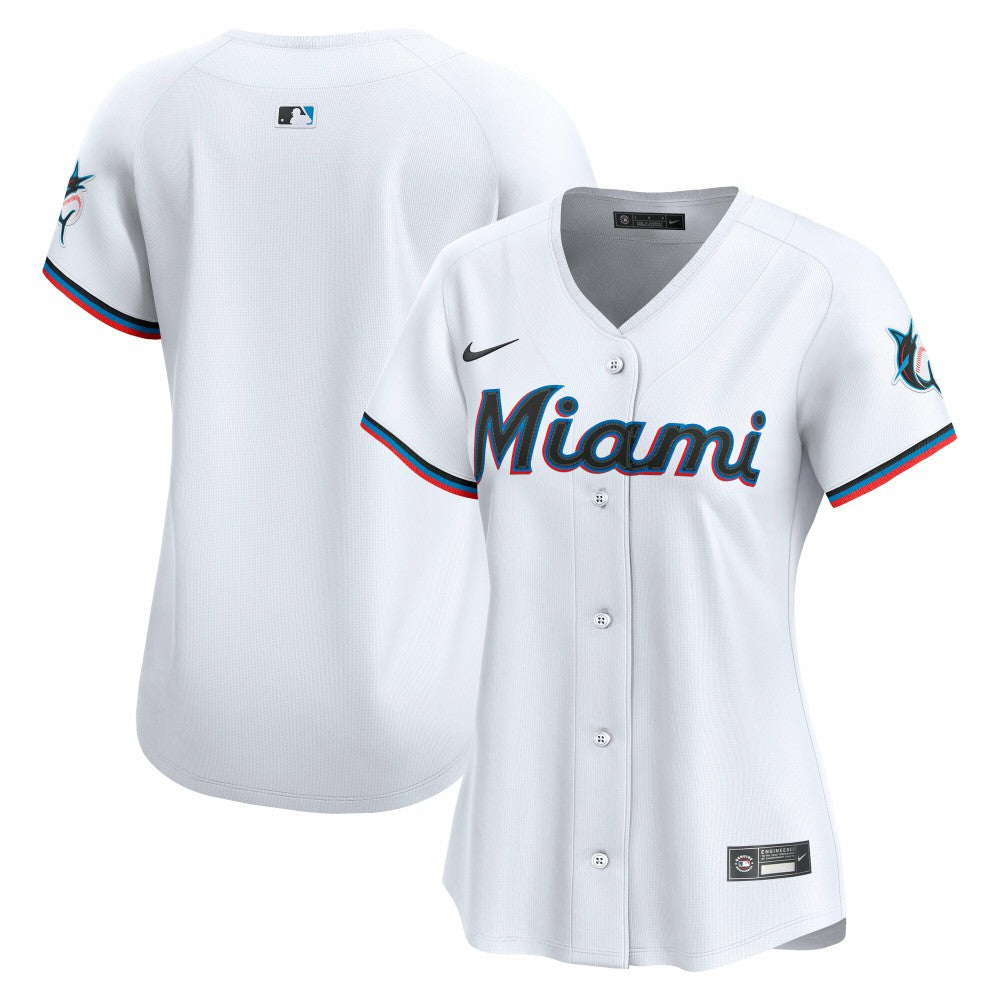 Miami Marlins Nike Women's Home Limited Jersey Sale