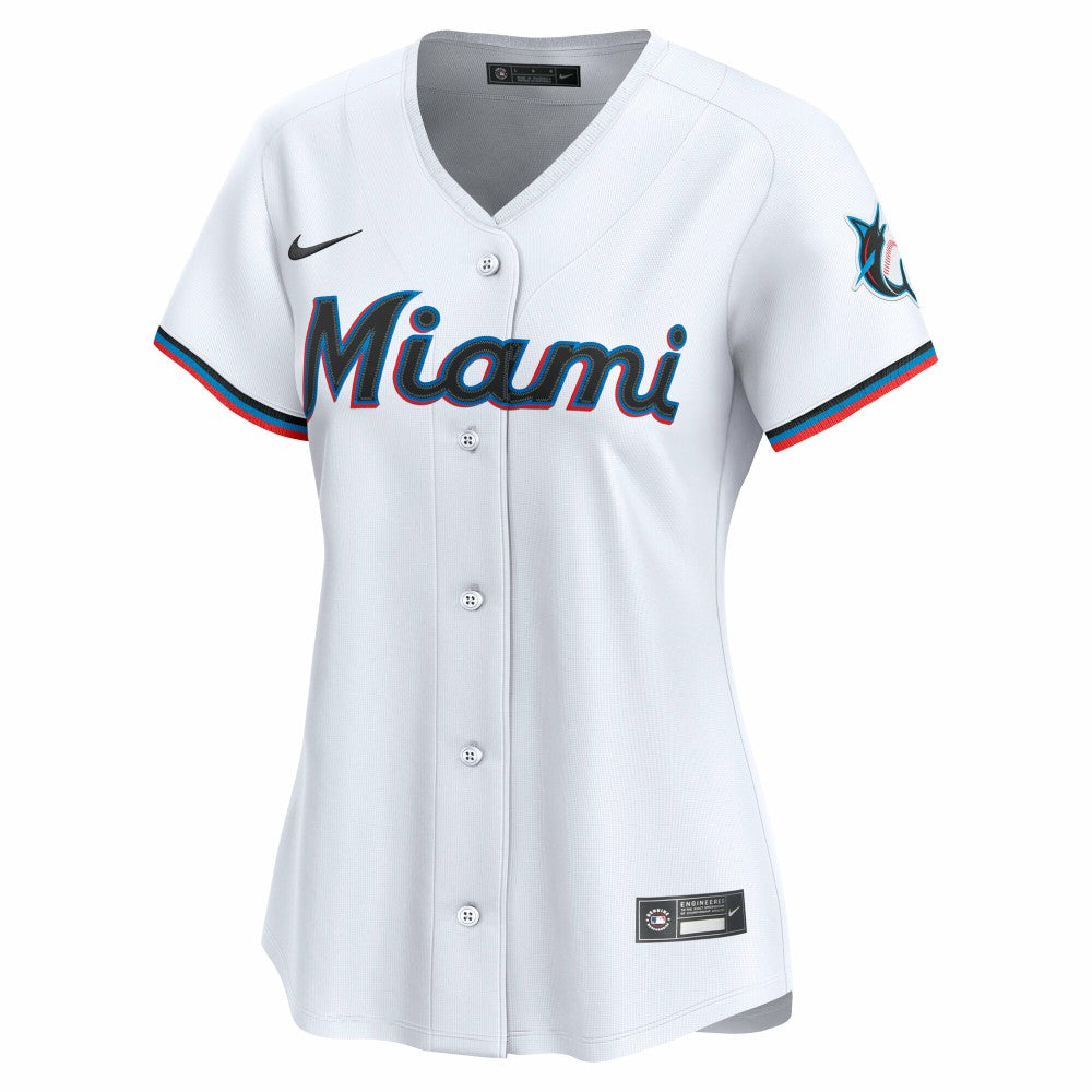 Miami Marlins Nike Women's Home Limited Jersey Sale