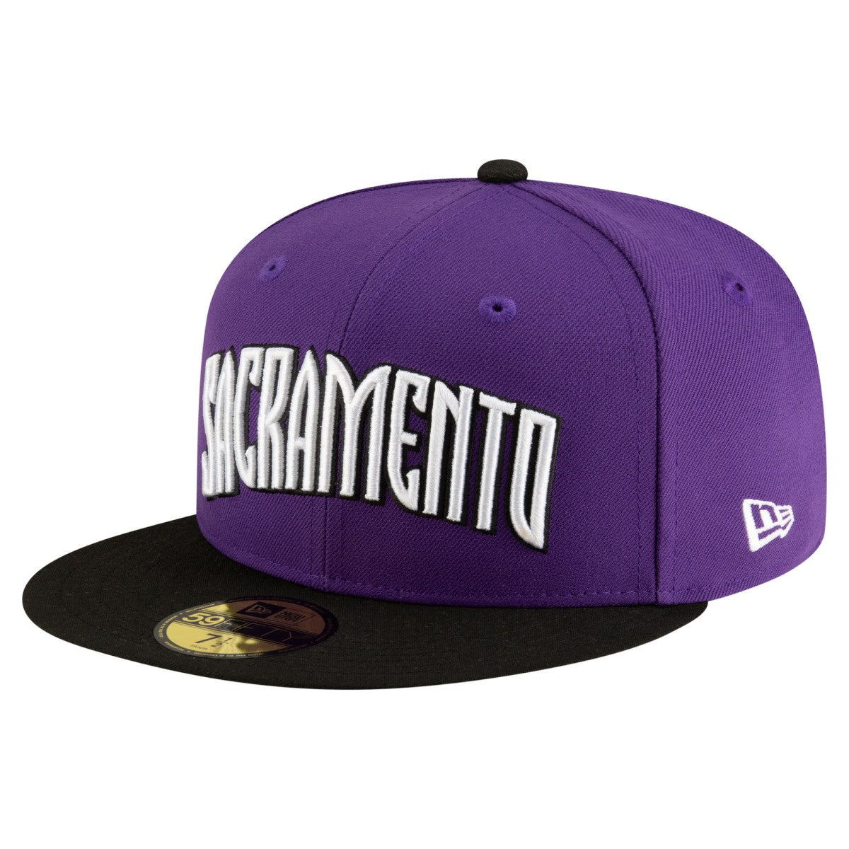 New Era Sacramento Kings 2024/25 Classic Edition Jersey Hook 59FIFTY Fitted Hat Purple/Black