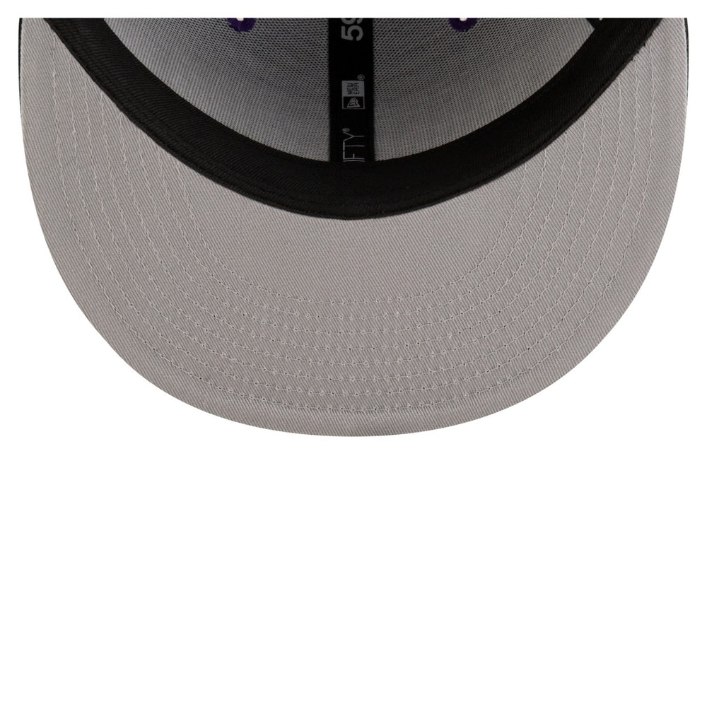 New Era Sacramento Kings 2024/25 Classic Edition Jersey Hook 59FIFTY Fitted Hat Purple/Black