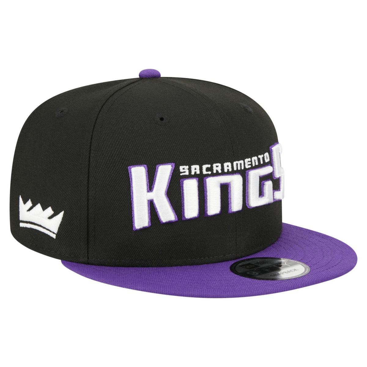New Era Sacramento Kings Jersey Hook Statement Edition 9FIFTY Snapback Hat Black/Purple